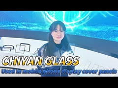 CHIYAN GLASS est largement utilisé pour différents panneaux de couverture de téléphones mobiles