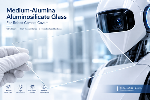 Dernières nouvelles de l'entreprise sur Exploration de nouvelles applications du verre d'aluminosilicate ultra-clair dans la robotique humanoïde