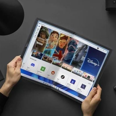 Écran pliable portable verre UTG ultra mince pour ordinateur portable HD