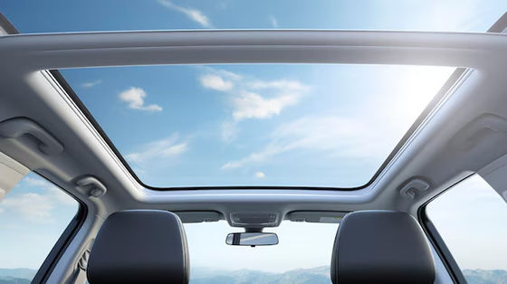 Bon prix 3 à 6 mm de dureté verre silicate d'aluminium pour toit ensoleillé de véhicule en ligne