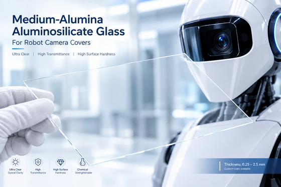 Bon prix Verre en aluminosilicate ultra-transparent pour la robotique humaine en ligne